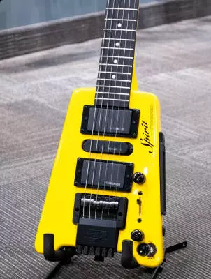 Store Special Product - Steinberger - Spirit GT-PRO Deluxe Electric Guitar with Gigbag - Yellow
